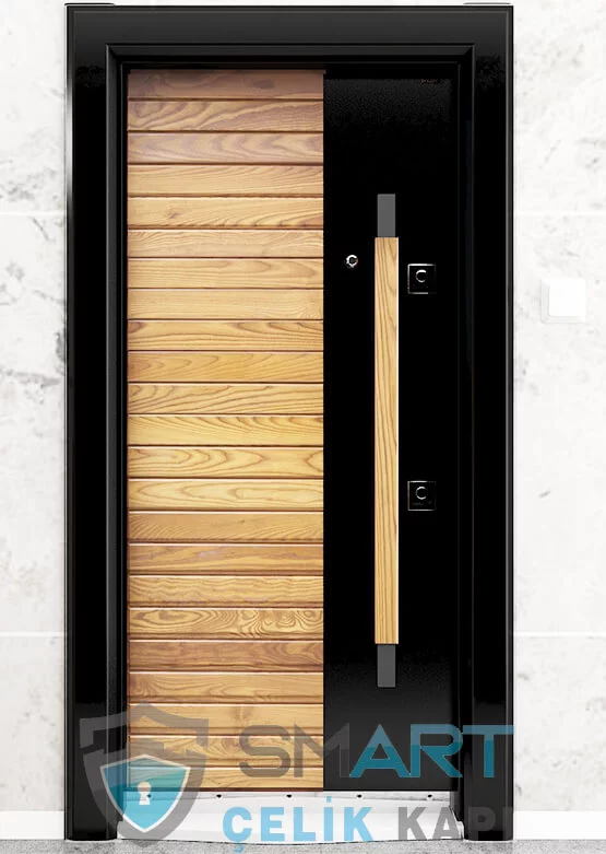 Ludmila Çelik Kapı Kompak Lamine Yağmura Dayanıklı Modern Çelik Kapı Fiyatları