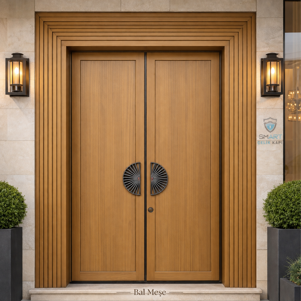 Prestij Ahşap Modern Villa Kapısı – B20 - Görsel 5