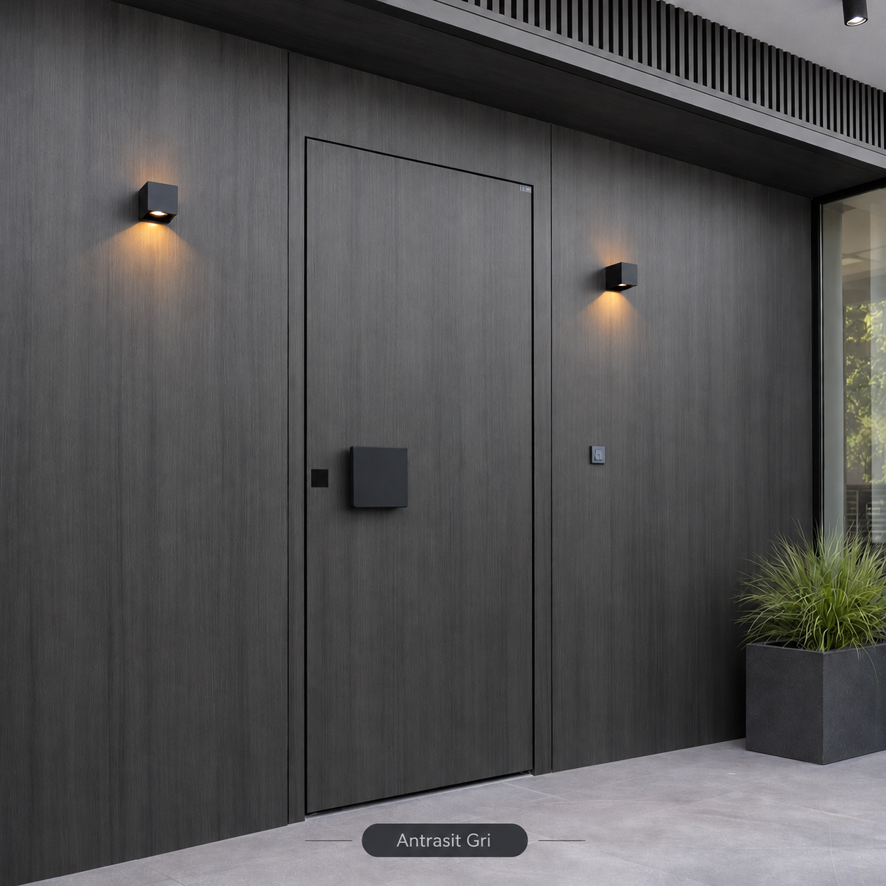 Doğal Ahşap Gizli Tasarım Villa Kapısı – B22 - Görsel 7