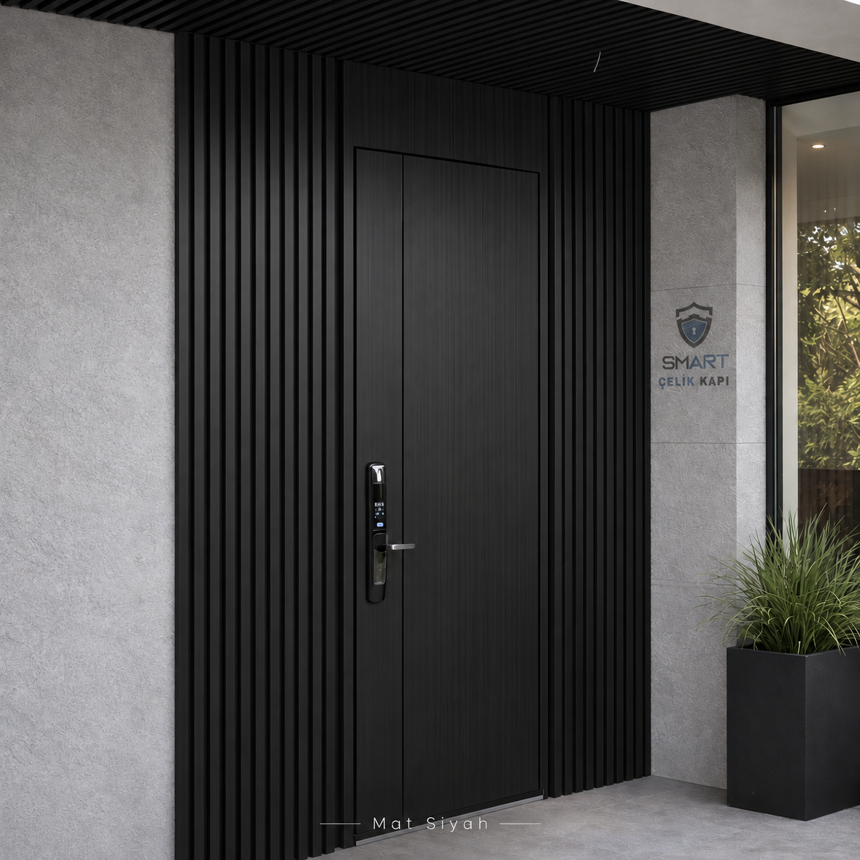 Doğal Ahşap Modern Villa Kapısı – B21 - Görsel 8