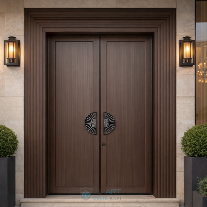 Prestij Ahşap Modern Villa Kapısı – B20