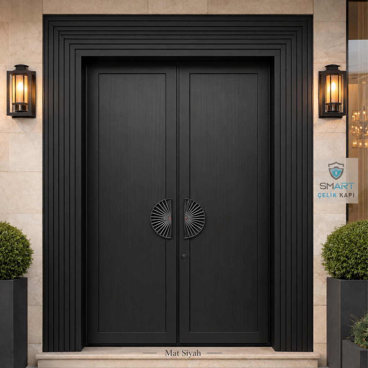 Prestij Ahşap Modern Villa Kapısı – B20 - Görsel 8