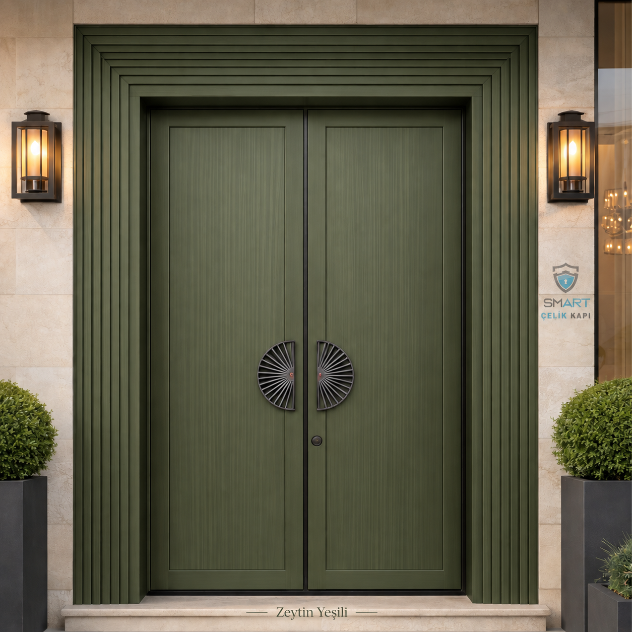 Prestij Ahşap Modern Villa Kapısı – B20 - Görsel 4