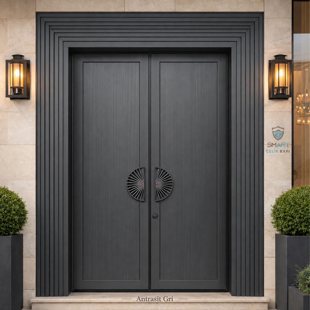 Prestij Ahşap Modern Villa Kapısı – B20 - Görsel 7