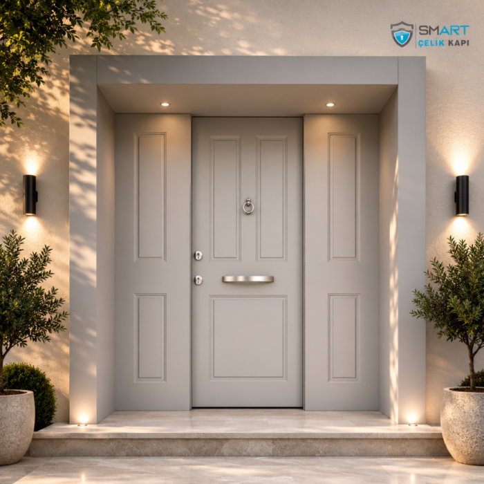 İnci Beyaz Villa Kapısı – B25
