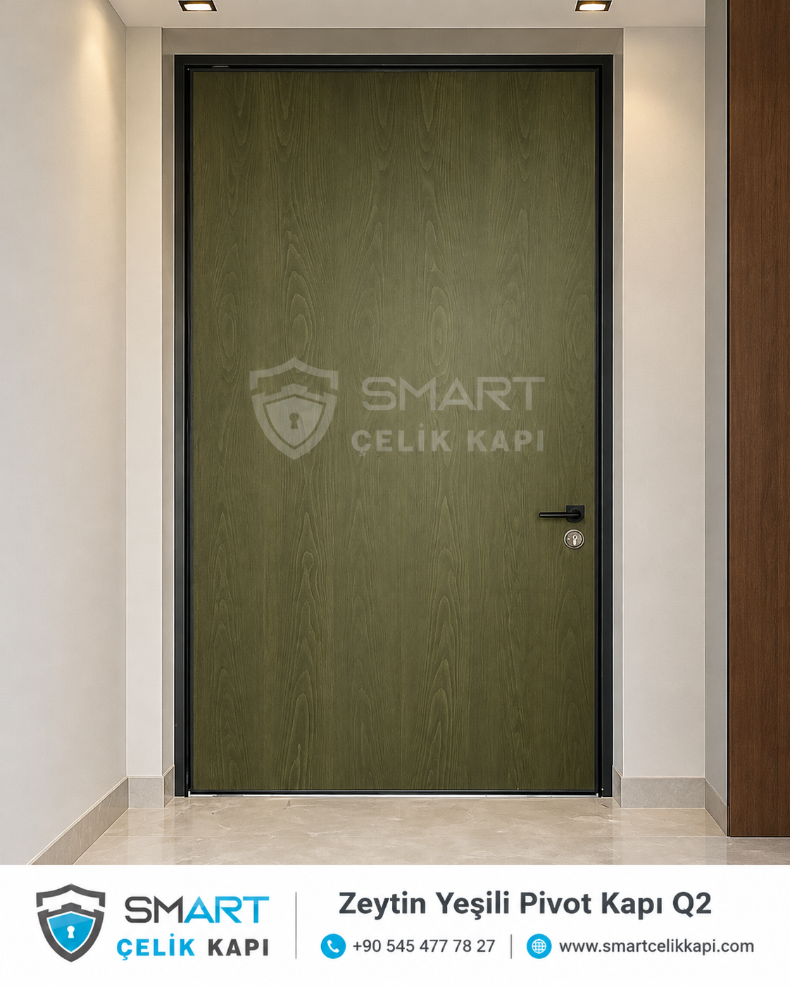 Zeytin Yesili Pivot Kapi Q2